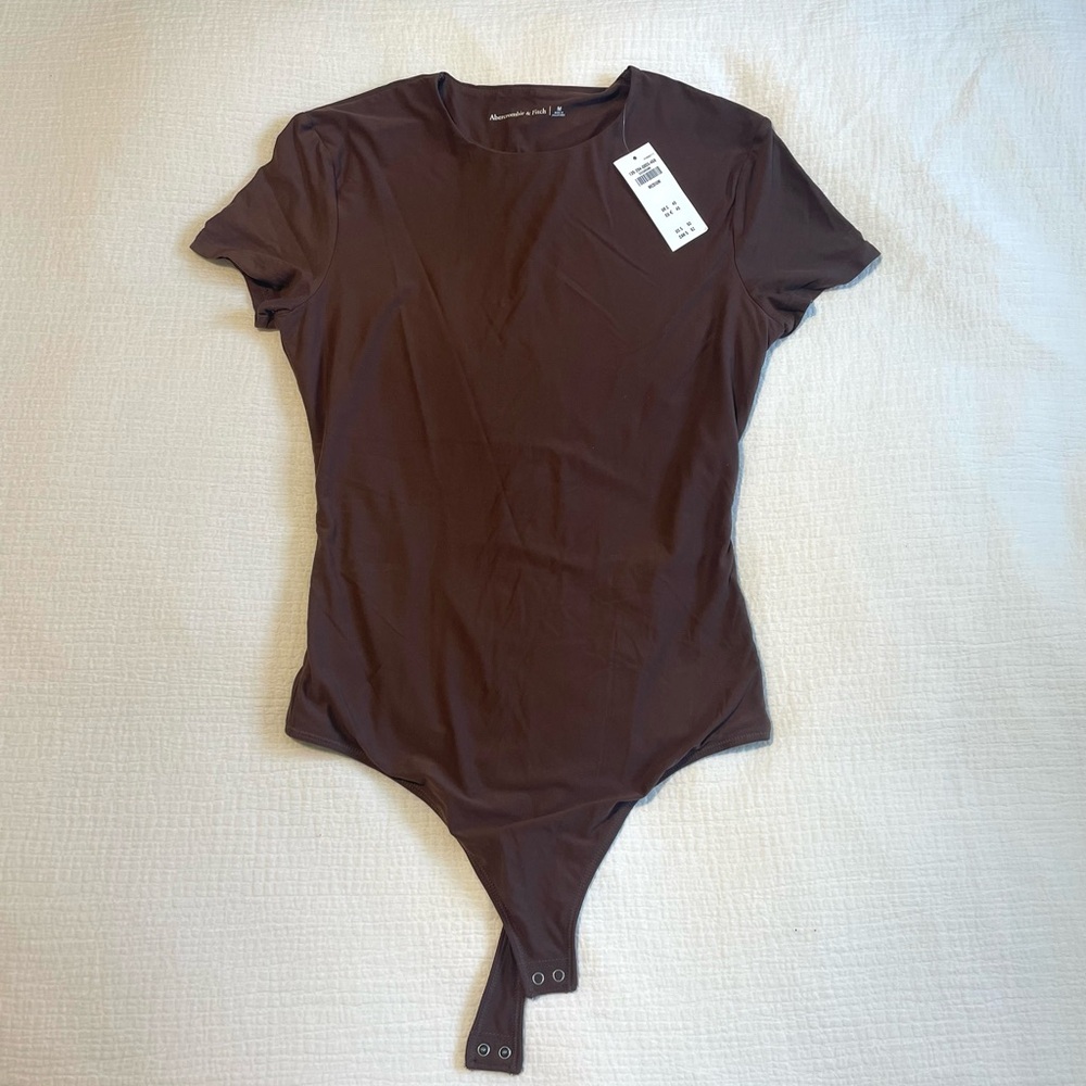 Abercrombie Bodysuit Brown (NEVER WORN) - M